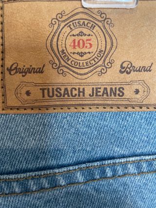 Vaqueros rectos 100% algodón hechos en España