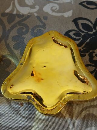 Due portacandele con forma di campana e stella