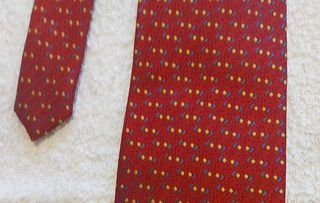 Cravatta IL R Seta Lavorazione Originale pois ross
