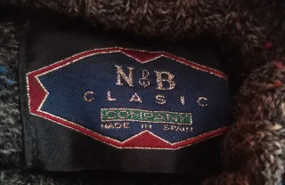 Jersey lana hombre original de los años 80 de Zara