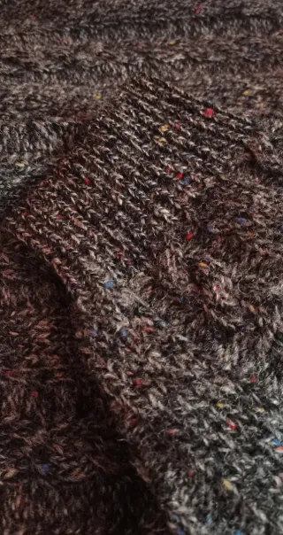 Jersey lana hombre original de los años 80 de Zara