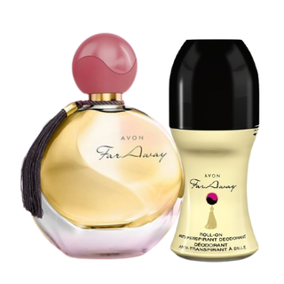 Set Perfume y Desodorante Avon Far Away