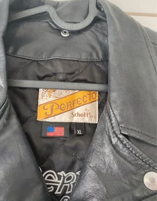 Chaqueta de Piel Schott NYC Talla L