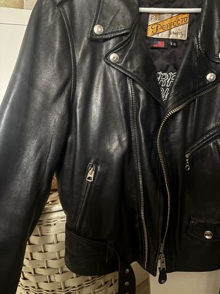 Chaqueta de Piel Schott NYC Talla L