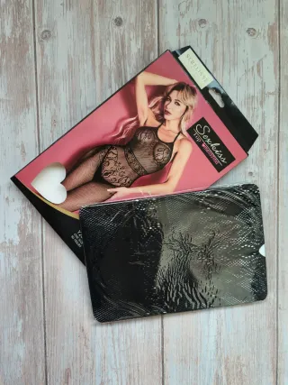 Body lencería sexy NUEVO embolsado negro