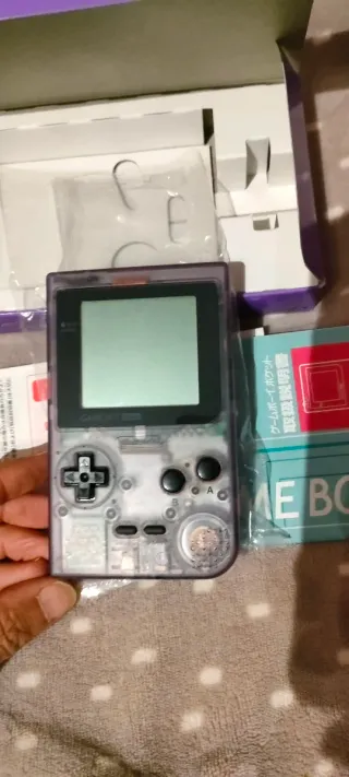 Nintendo Game Boy Pocket Morado Original Completa