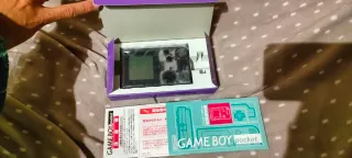 Nintendo Game Boy Pocket Morado Original Completa