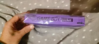 Nintendo Game Boy Pocket Morado Original Completa