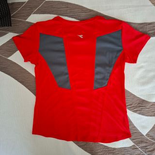Completo sport palestra Diadora rosso