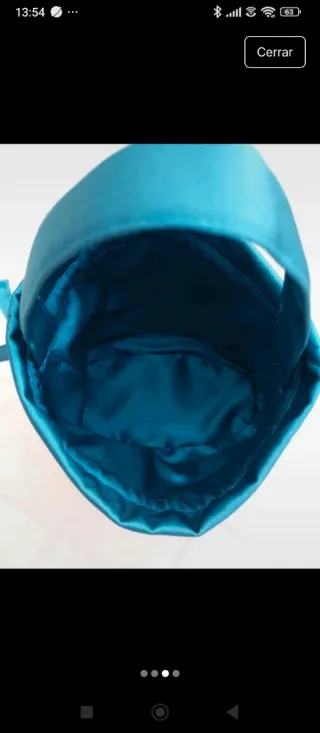 Bolso de fiesta de raso