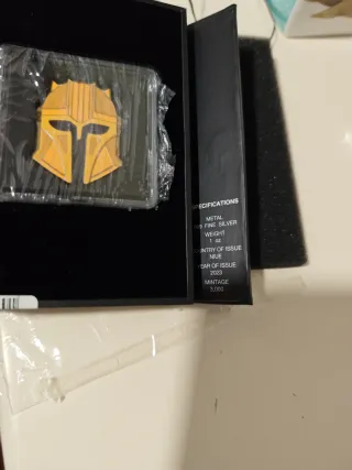 Moneda Star Wars The Mandalorian Armorer 1 oz Plat