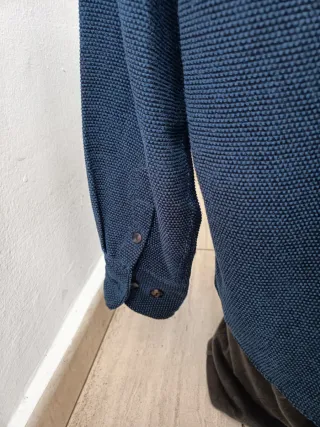 Camisa de hombre azul