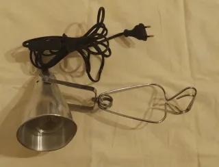 Lampada da scrivania con molla