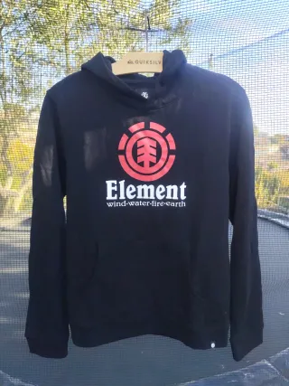 Sudadera Element Niño Talla 16 años Negra