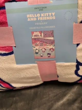 Funda Nórdica Hello Kitty y Amigos King