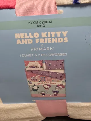 Funda Nórdica Hello Kitty y Amigos King