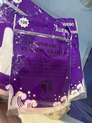 Guantes Desechables Plástico