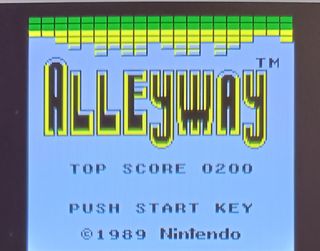 Game Boy Alleyway Nintendo DMG-AWA
