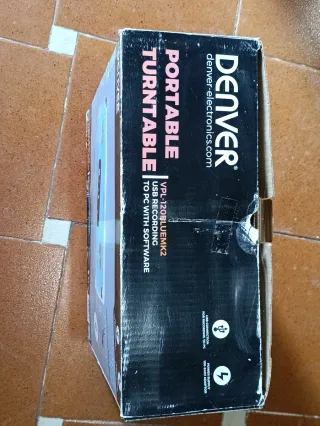 Tocadiscos Denver VPL-120 Portátil Maleta