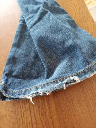 Pantalón Levi's 507 W38 L34 Azul