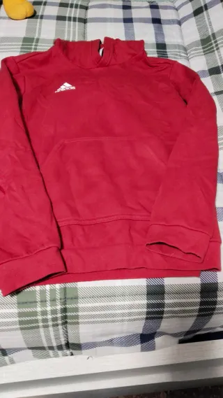 Sudadera Adidas niño roja