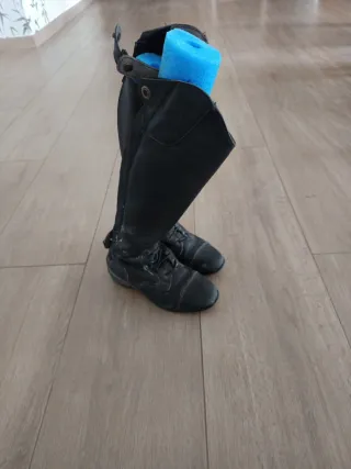 Botas de cuero equitación talla 36