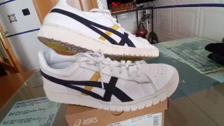 Zapatillas Asics Gel-PTG Blancas y Azul