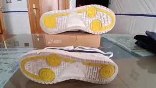 Zapatillas Asics Gel-PTG Blancas y Azul