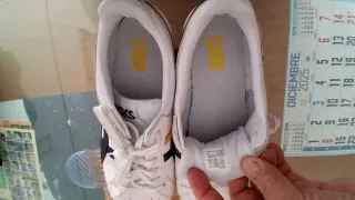 Zapatillas Asics Gel-PTG Blancas y Azul