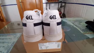 Zapatillas Asics Gel-PTG Blancas y Azul