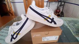 Zapatillas Asics Gel-PTG Blancas y Azul