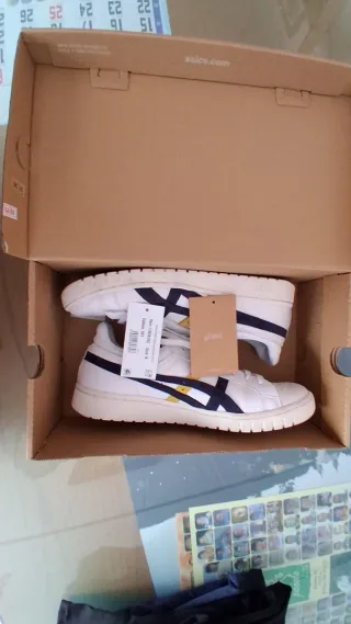 Zapatillas Asics Gel-PTG Blancas y Azul