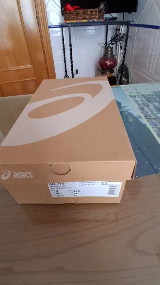 Zapatillas Asics Gel-PTG Blancas y Azul