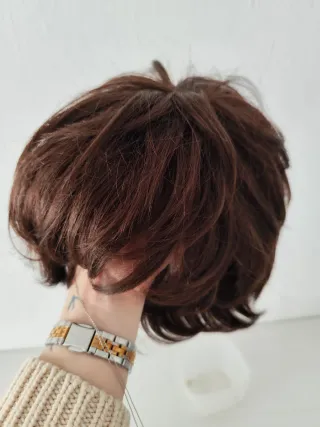 Peluca Sangra Hair Castaña Corta