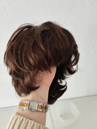 Peluca Sangra Hair Castaña Corta