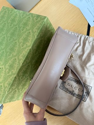 Borsa Gucci Marmont Marrone Topo