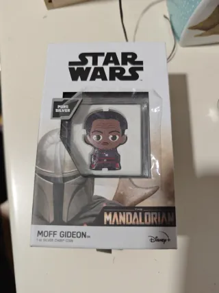 Moneda Star Wars Moff Gideon 1 oz Plata Pura