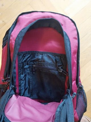 Mochila Coronel Tapioca Granate-Negra