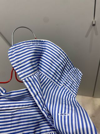 Camisa Polo Ralph Lauren Rayas Azul y Blanco