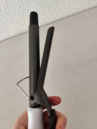 Rizador de pelo Steinhart gris y blanco