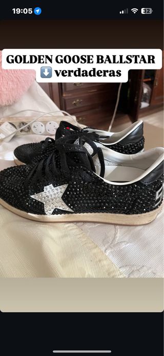 Golden Goose Ballstar Sneakers Negras