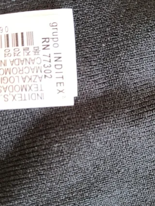 Vestido Zara Negro Talla S