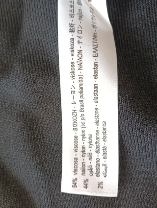 Vestido Zara Negro Talla S