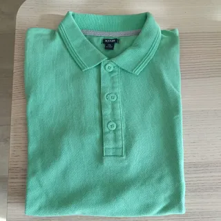 Polo Kiabi infantil verde talla 12 A  144-155 cms