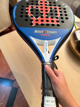 Pala Padel Black Crown Rebel Nueva
