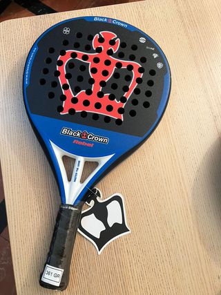 Pala Padel Black Crown Rebel Nueva