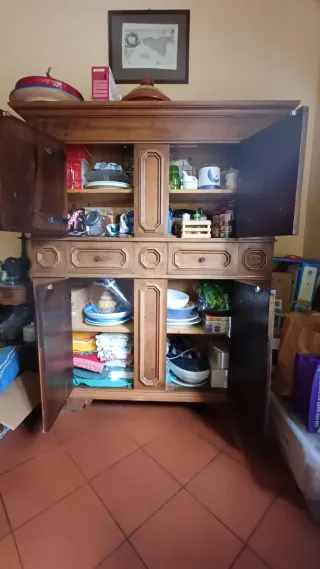 Credenza/Armadio Legno Massello Restaurato