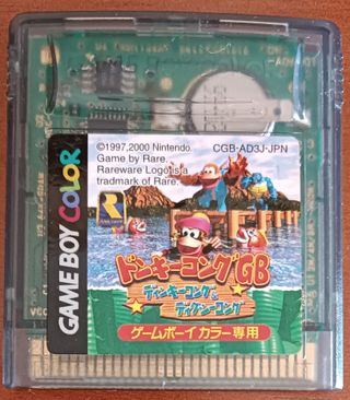 Game Boy Color Donkey Kong GB Land 3