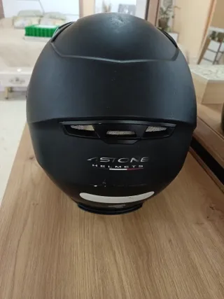 Casco Moto Astone Talla M Negro