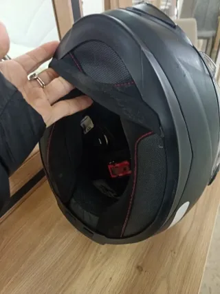 Casco Moto Astone Talla M Negro